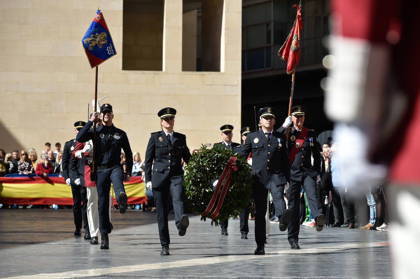 Las fotos del acto institucional de San Patricio en Murcia