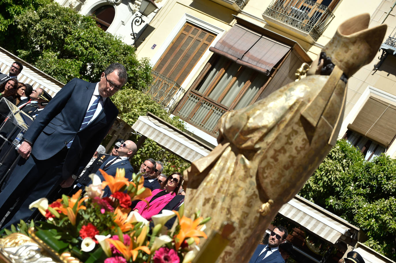 Las fotos del acto institucional de San Patricio en Murcia