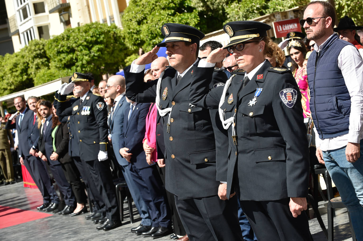 Las fotos del acto institucional de San Patricio en Murcia