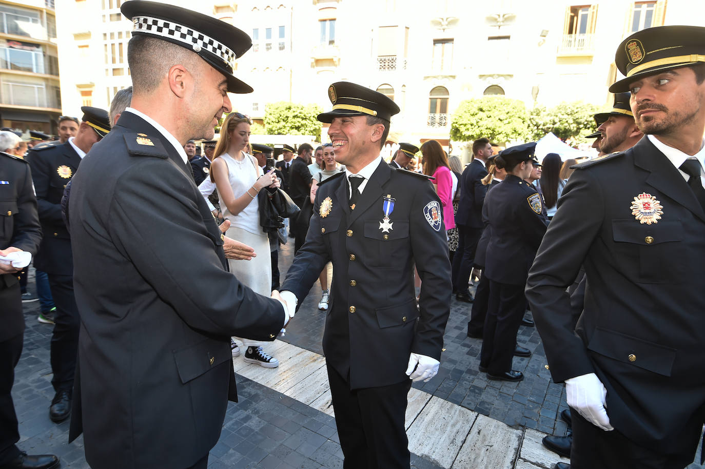 Las fotos del acto institucional de San Patricio en Murcia