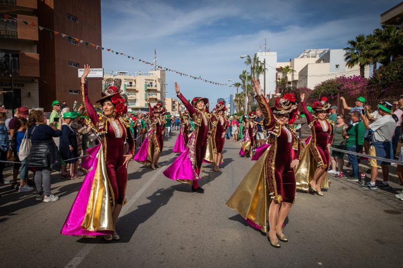 San Patricio tiñe de verde las calles de Orihuela Costa