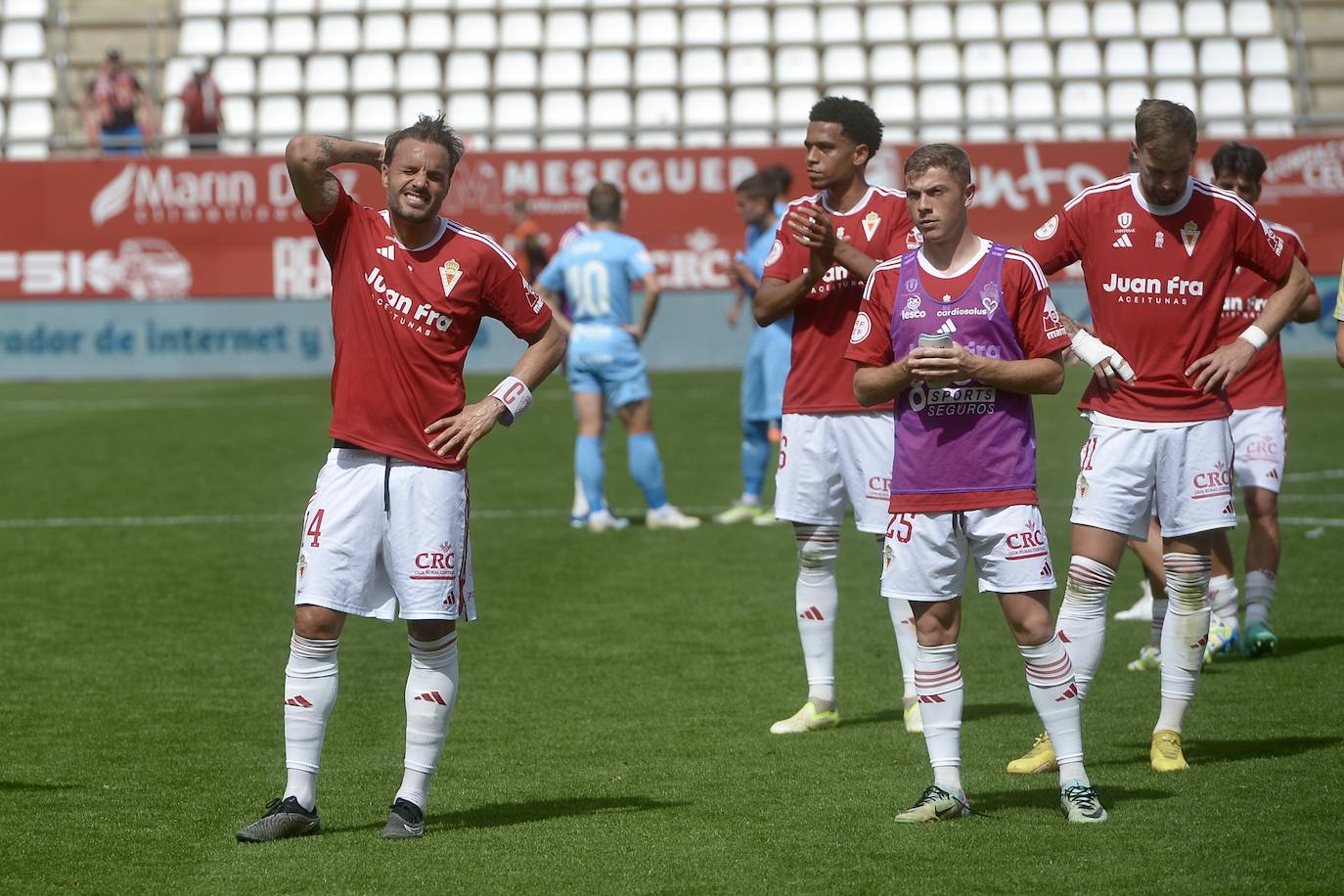 El empate del Real Murcia frente al Ibiza, en imágenes