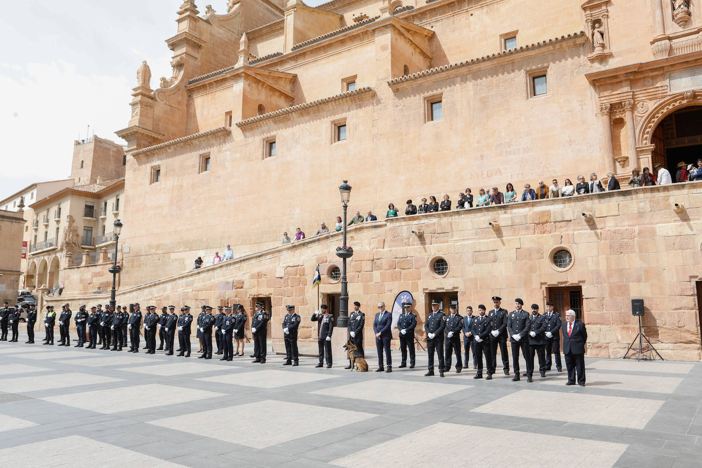 La celebración del día de San Patricio de la Policía Local de Lorca, en imágenes