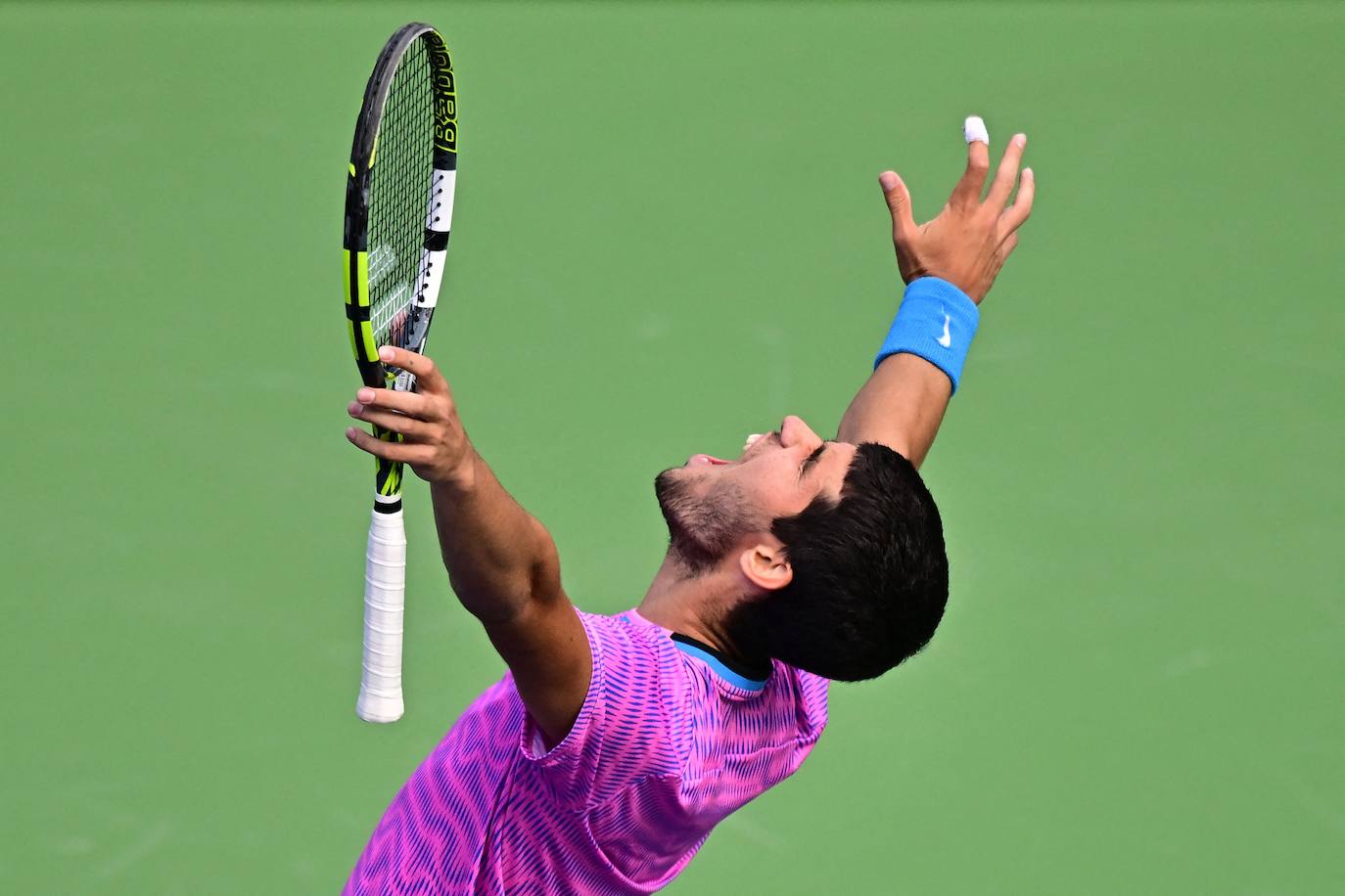 Las imágenes de la final de Indian Wells entre Carlos Alcaraz y Daniil Medvedev