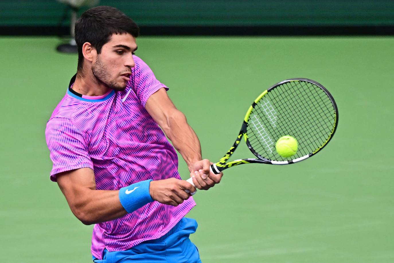 Las imágenes de la final de Indian Wells entre Carlos Alcaraz y Daniil Medvedev