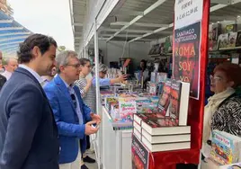 Inauguración de la anterior edición de la Feria del Libro en el paseo Vista Alegre.