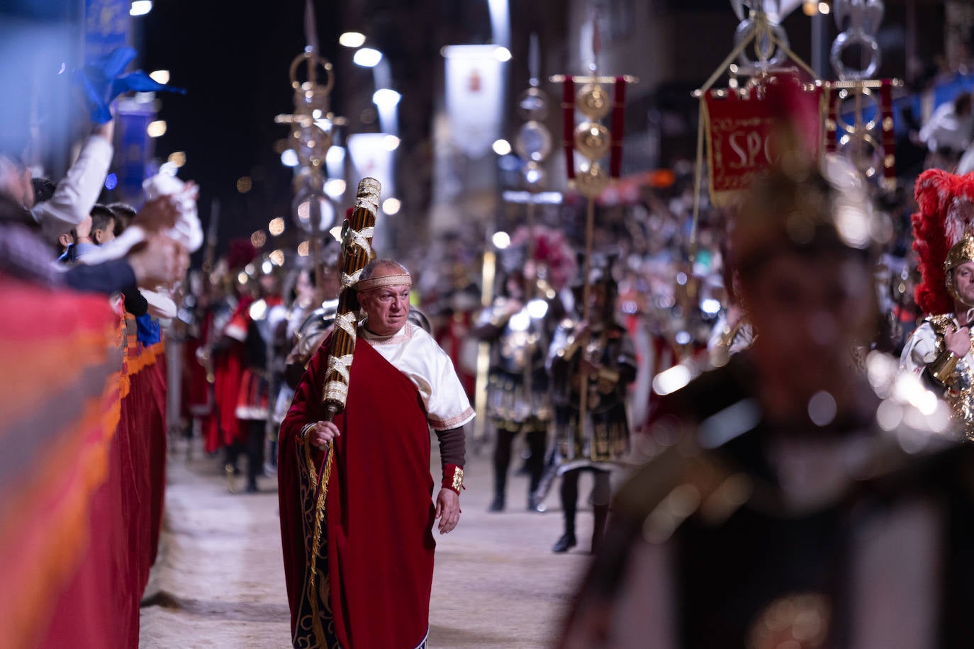 La procesión del Viernes de Dolores en Lorca, en imágenes