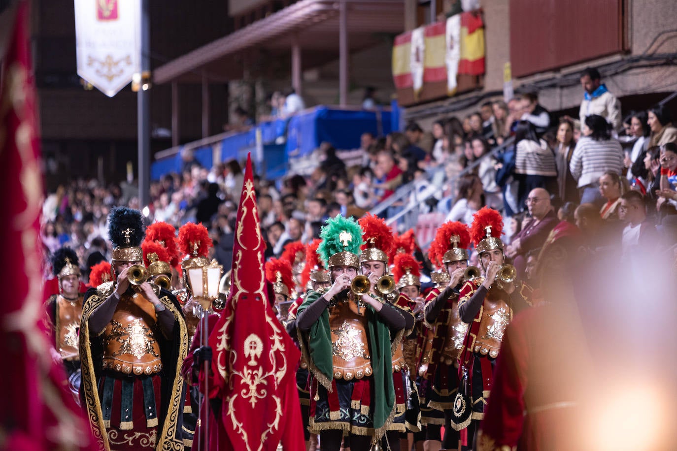 La procesión del Viernes de Dolores en Lorca, en imágenes