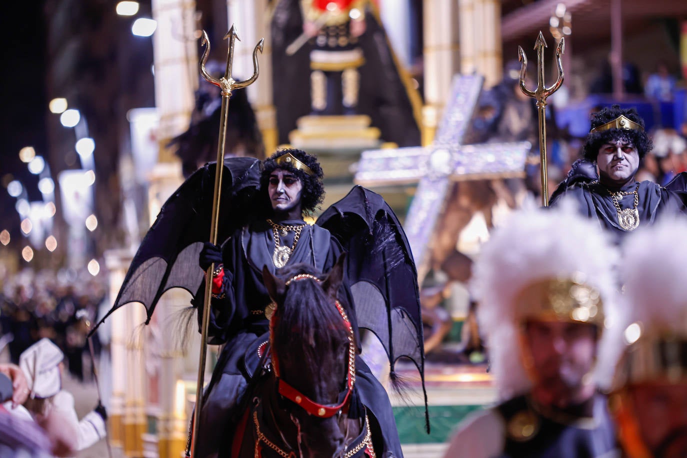 La procesión del Viernes de Dolores en Lorca, en imágenes