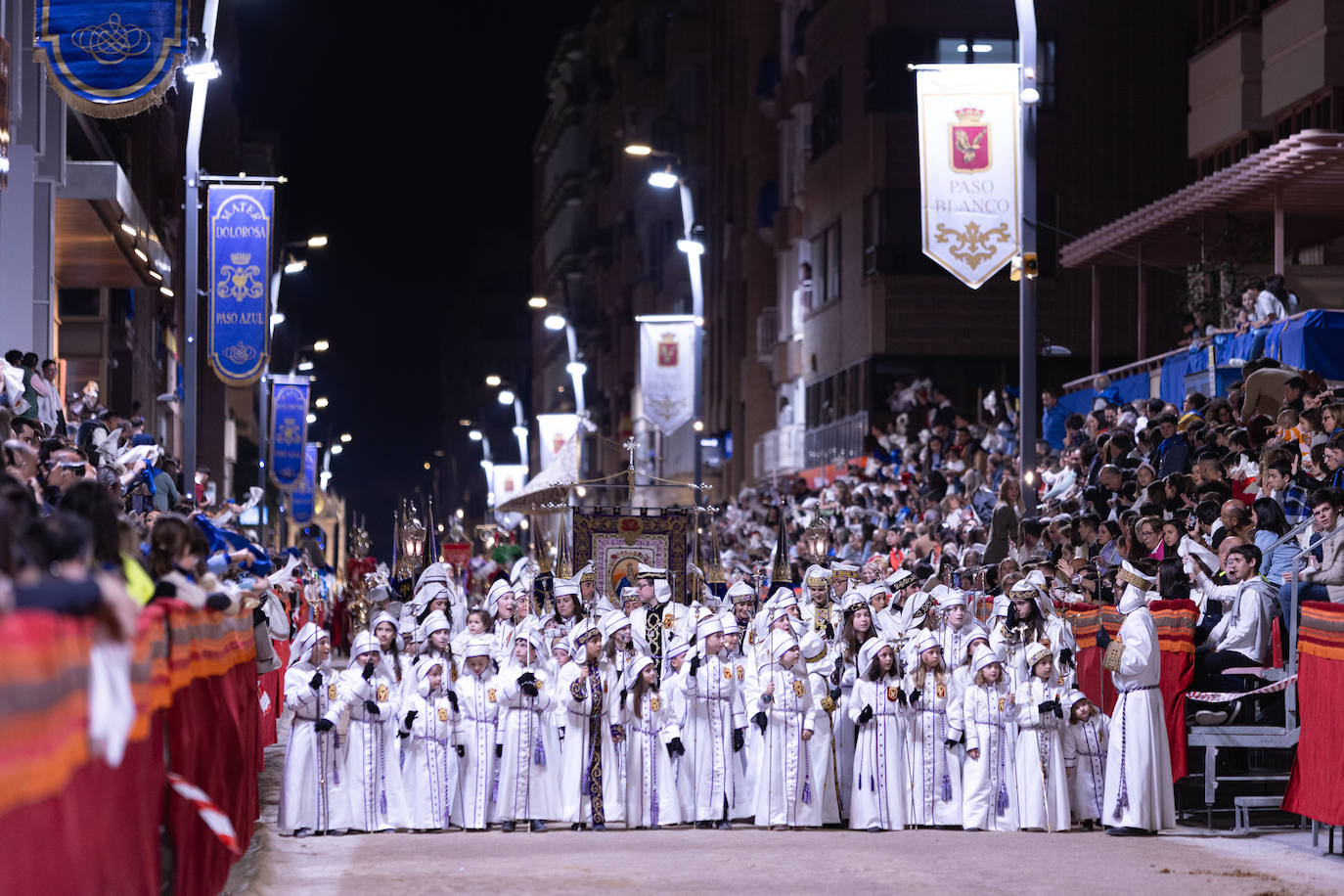 La procesión del Viernes de Dolores en Lorca, en imágenes