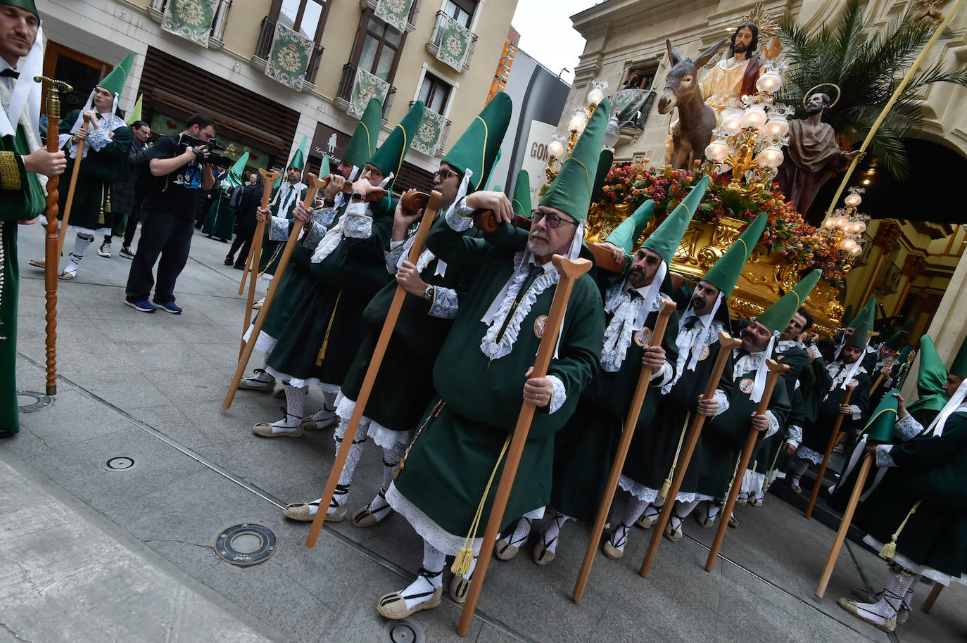 Suspendida la procesión del Cristo de la Esperanza en Murcia por la lluvia