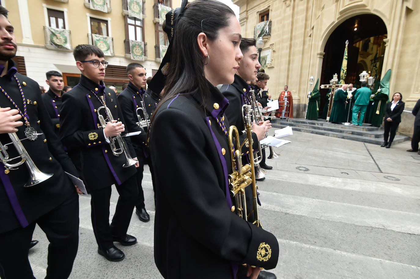 Suspendida la procesión del Cristo de la Esperanza en Murcia por la lluvia