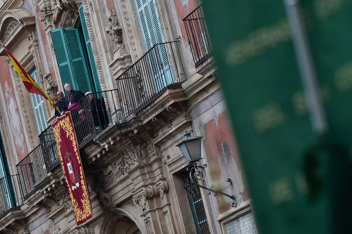 Suspendida la procesión del Cristo de la Esperanza en Murcia por la lluvia