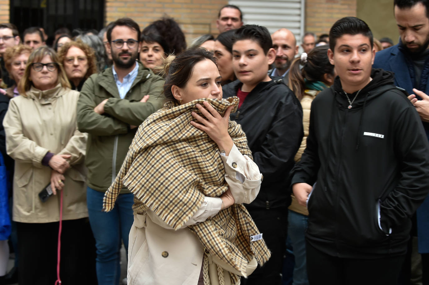 Suspendida la procesión del Cristo de la Esperanza en Murcia por la lluvia