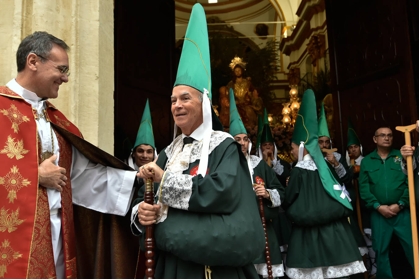 Suspendida la procesión del Cristo de la Esperanza en Murcia por la lluvia