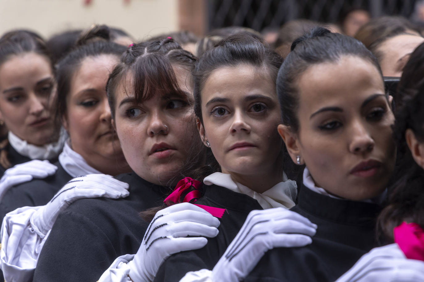 La lluvia obliga a suspender la procesión de La Burrica en Cartagena