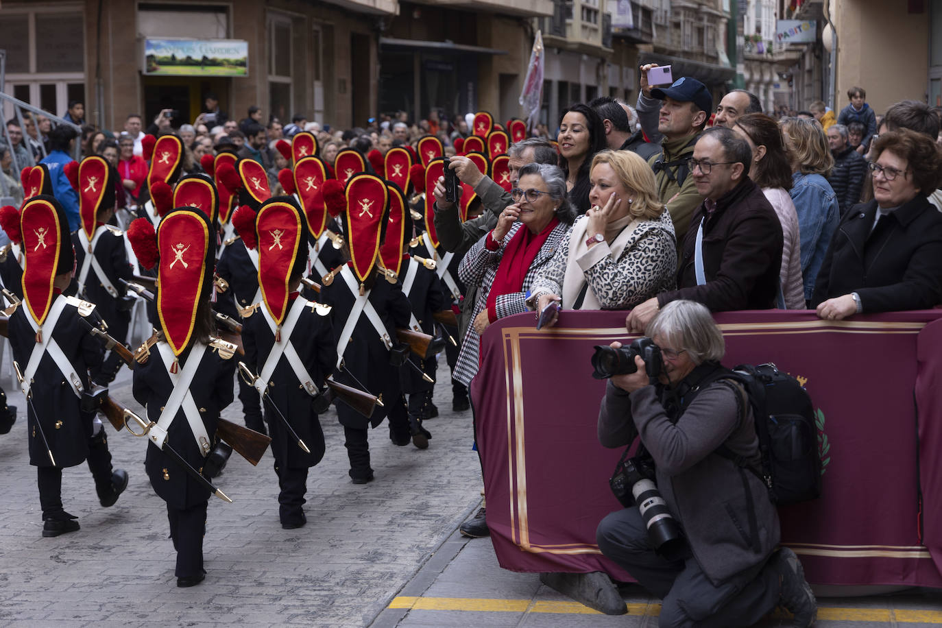 La lluvia obliga a suspender la procesión de La Burrica en Cartagena