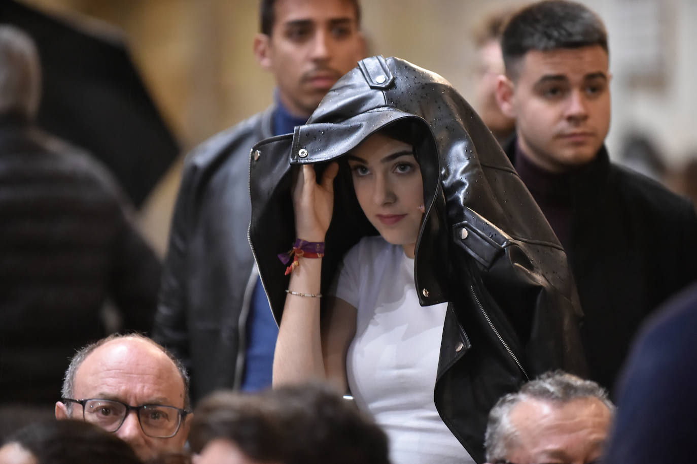 Suspendida la procesión del Cristo de la Esperanza en Murcia por la lluvia