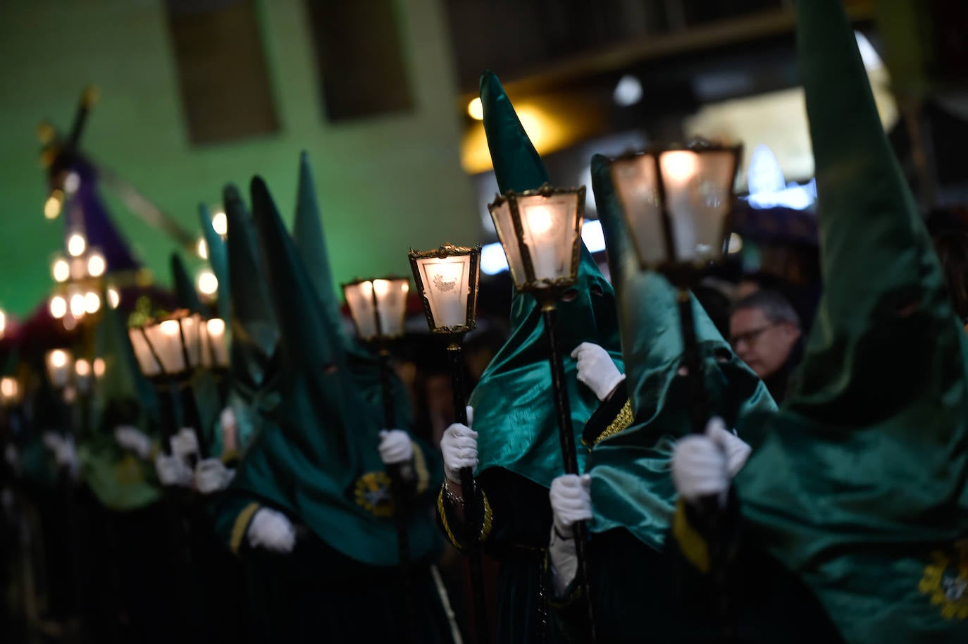 Suspendida la procesión del Cristo de la Esperanza en Murcia por la lluvia