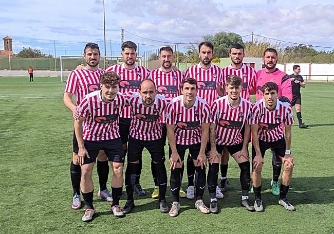 Alineación del CD Algar de esta temporada.