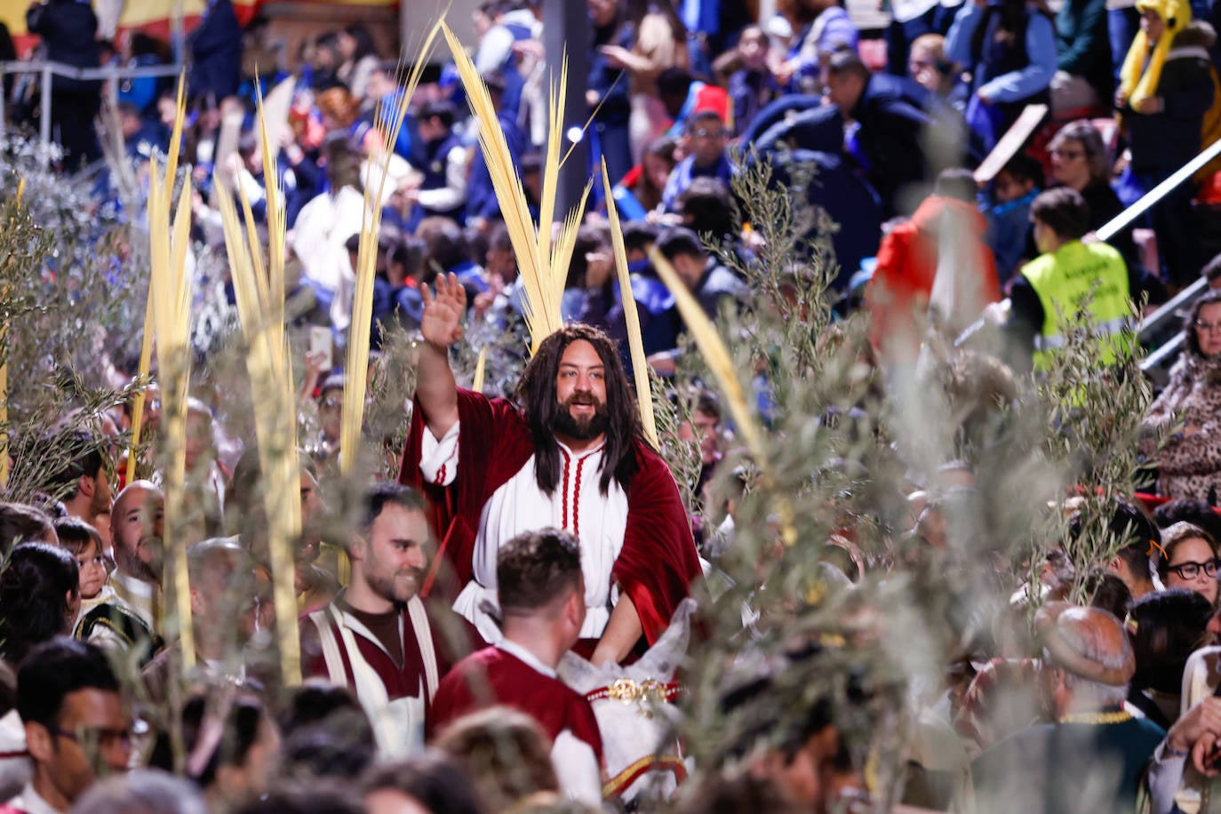 Las imágenes de la procesión del Domingo de Ramos en Lorca