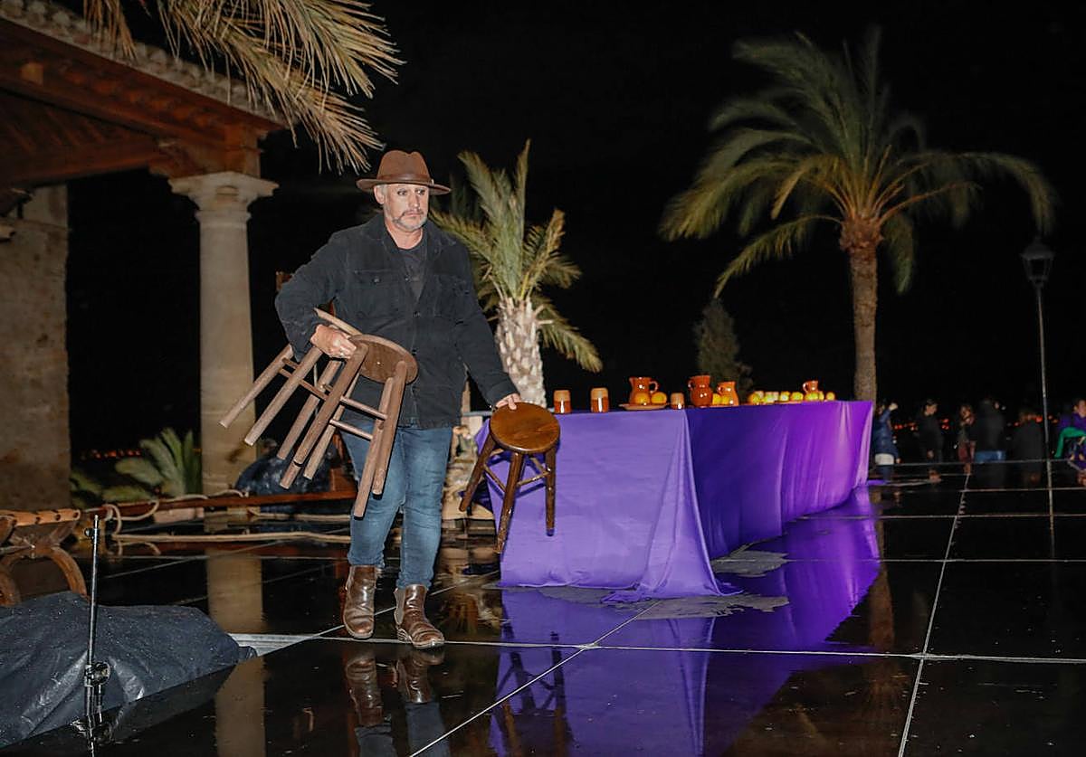 La lluvia obliga a suspender el vía crucis viviente de Lorca