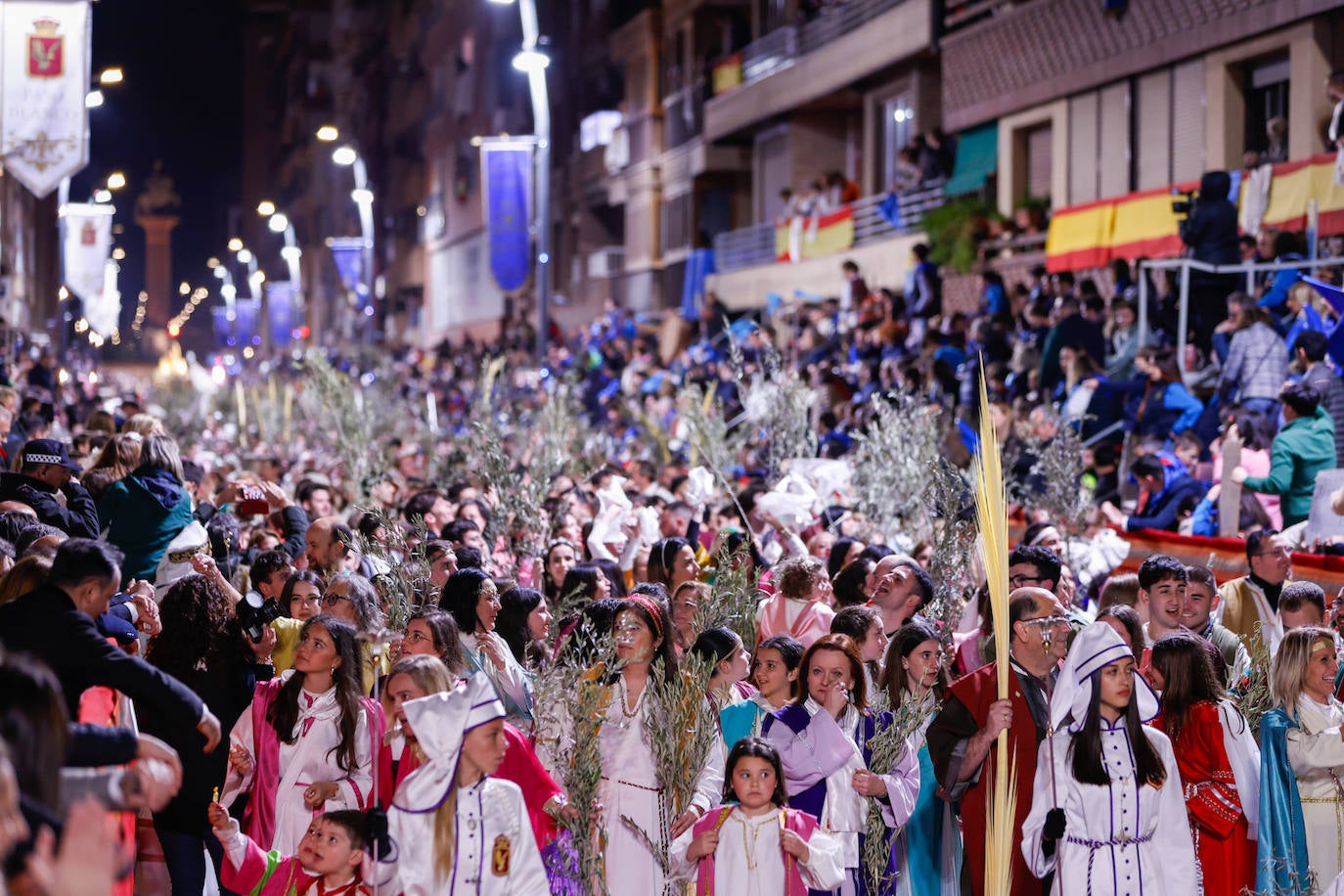 Las imágenes de la procesión del Domingo de Ramos en Lorca
