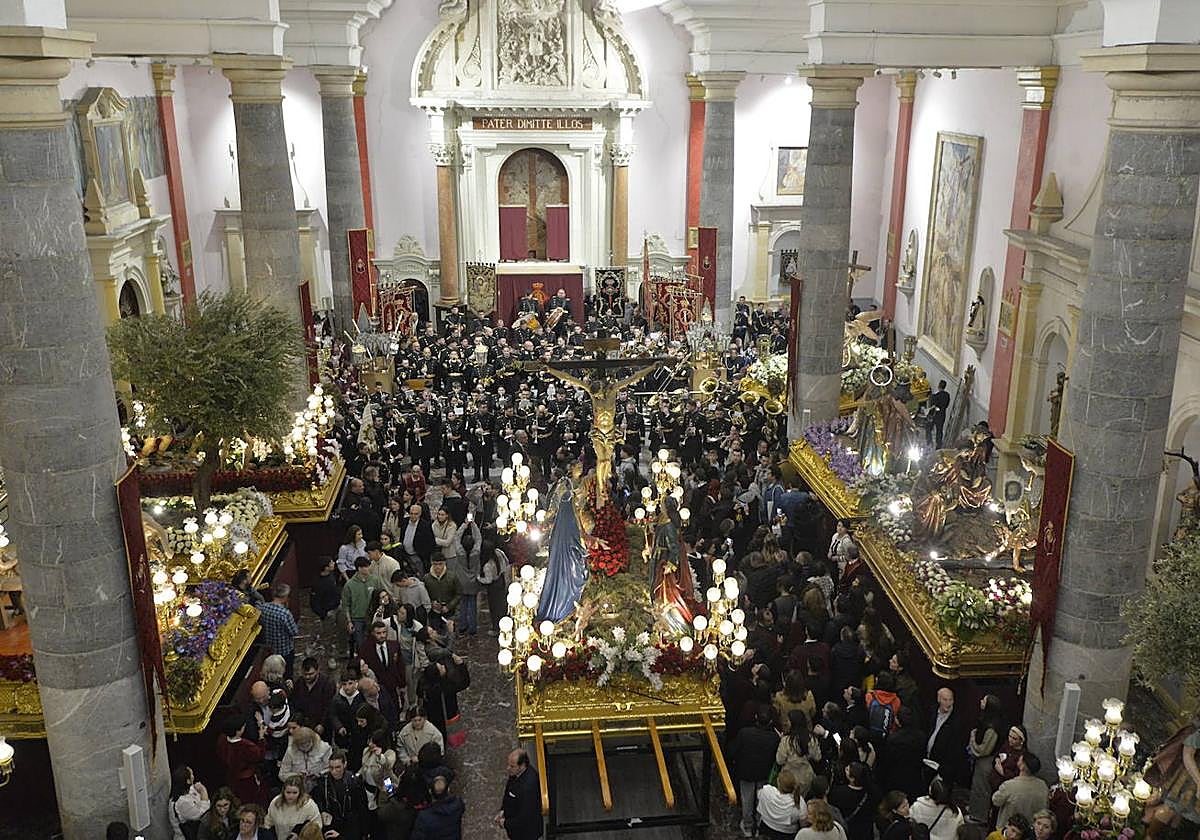 La amenaza de lluvia suspende la Procesión del Perdón en Murcia