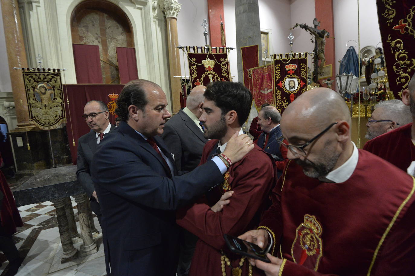 La amenaza de lluvia suspende la Procesión del Perdón en Murcia