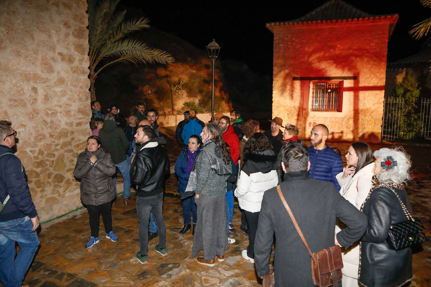 La lluvia obliga a suspender el vía crucis viviente de Lorca