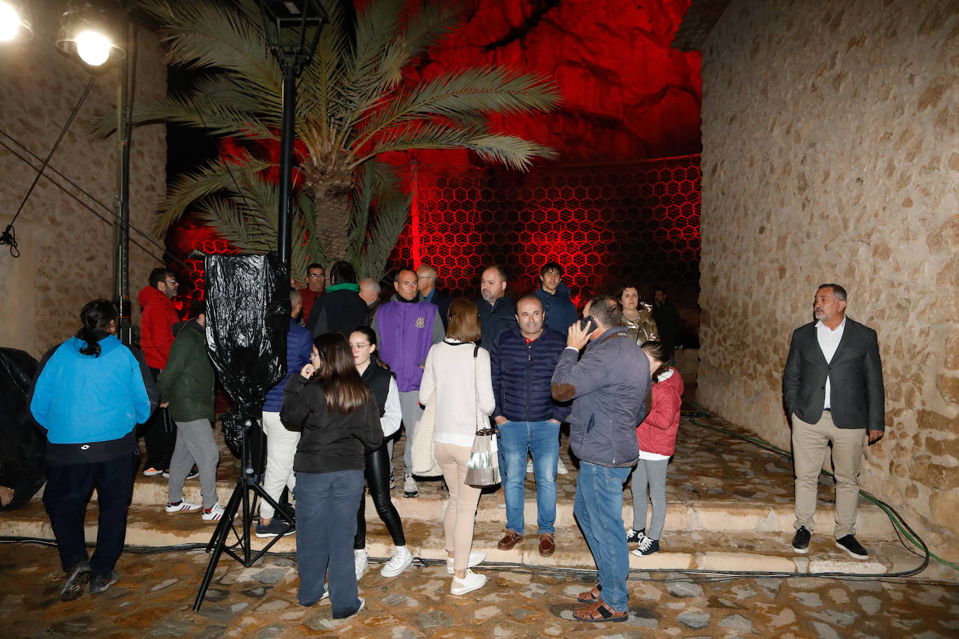 La lluvia obliga a suspender el vía crucis viviente de Lorca