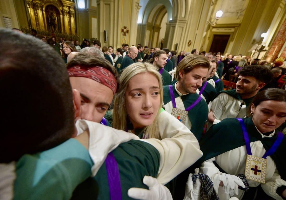 Suspendidas las procesiones de Martes Santo en Murcia por el mal tiempo