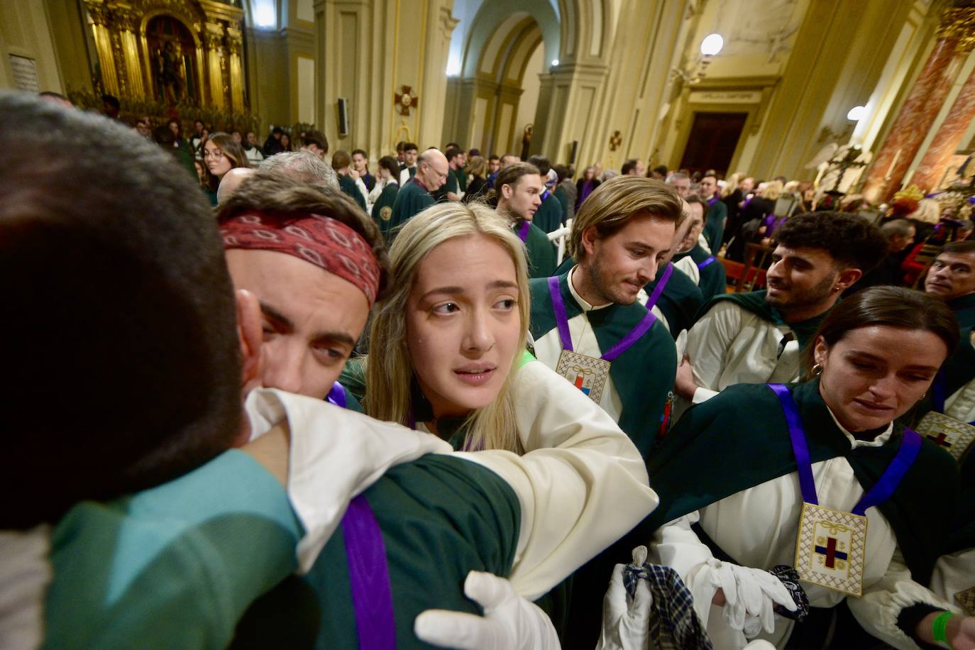 Suspendidas las procesiones de Martes Santo en Murcia por el mal tiempo