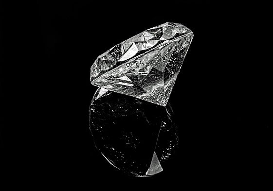 Imagen de un diamante.