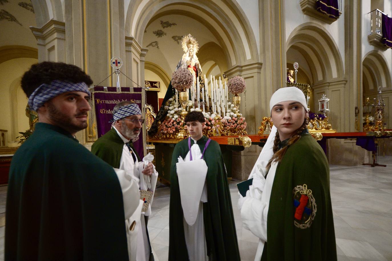 Suspendidas las procesiones de Martes Santo en Murcia por el mal tiempo