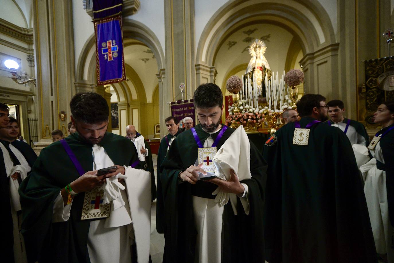 Suspendidas las procesiones de Martes Santo en Murcia por el mal tiempo