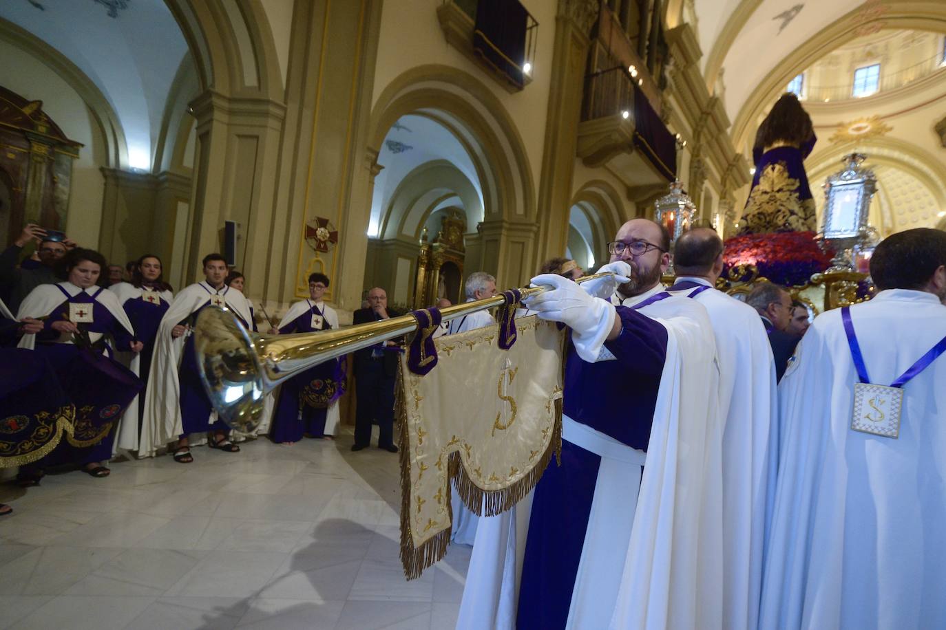 Suspendidas las procesiones de Martes Santo en Murcia por el mal tiempo