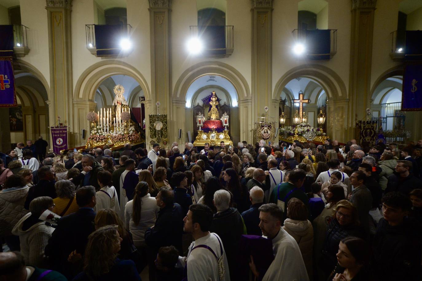 Suspendidas las procesiones de Martes Santo en Murcia por el mal tiempo