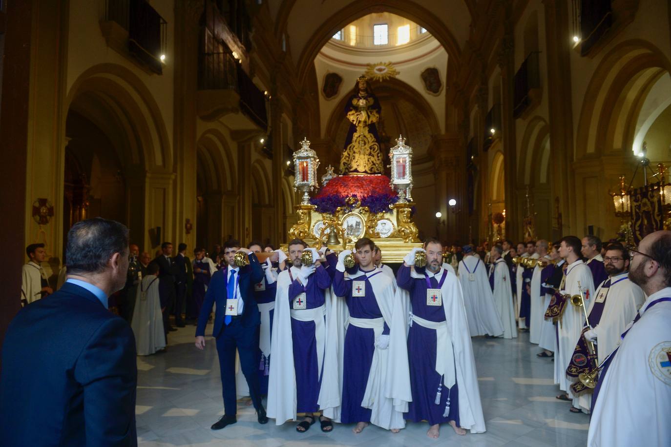 Suspendidas las procesiones de Martes Santo en Murcia por el mal tiempo