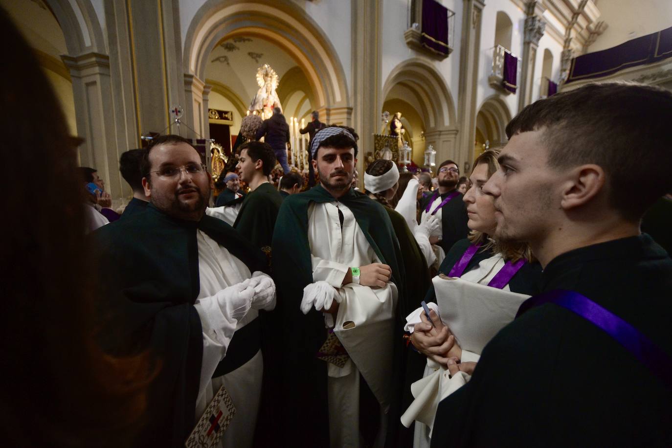 Suspendidas las procesiones de Martes Santo en Murcia por el mal tiempo