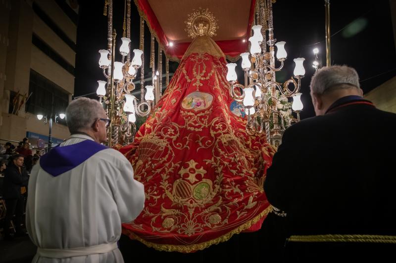 Las imágenes de las procesiones de El Perdón, Ecce Homo y La Samaritana en Orihuela