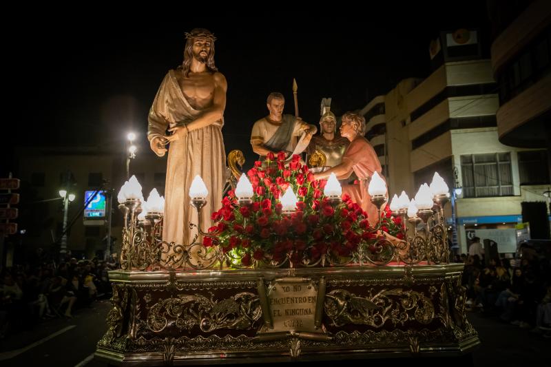 Las imágenes de las procesiones de El Perdón, Ecce Homo y La Samaritana en Orihuela