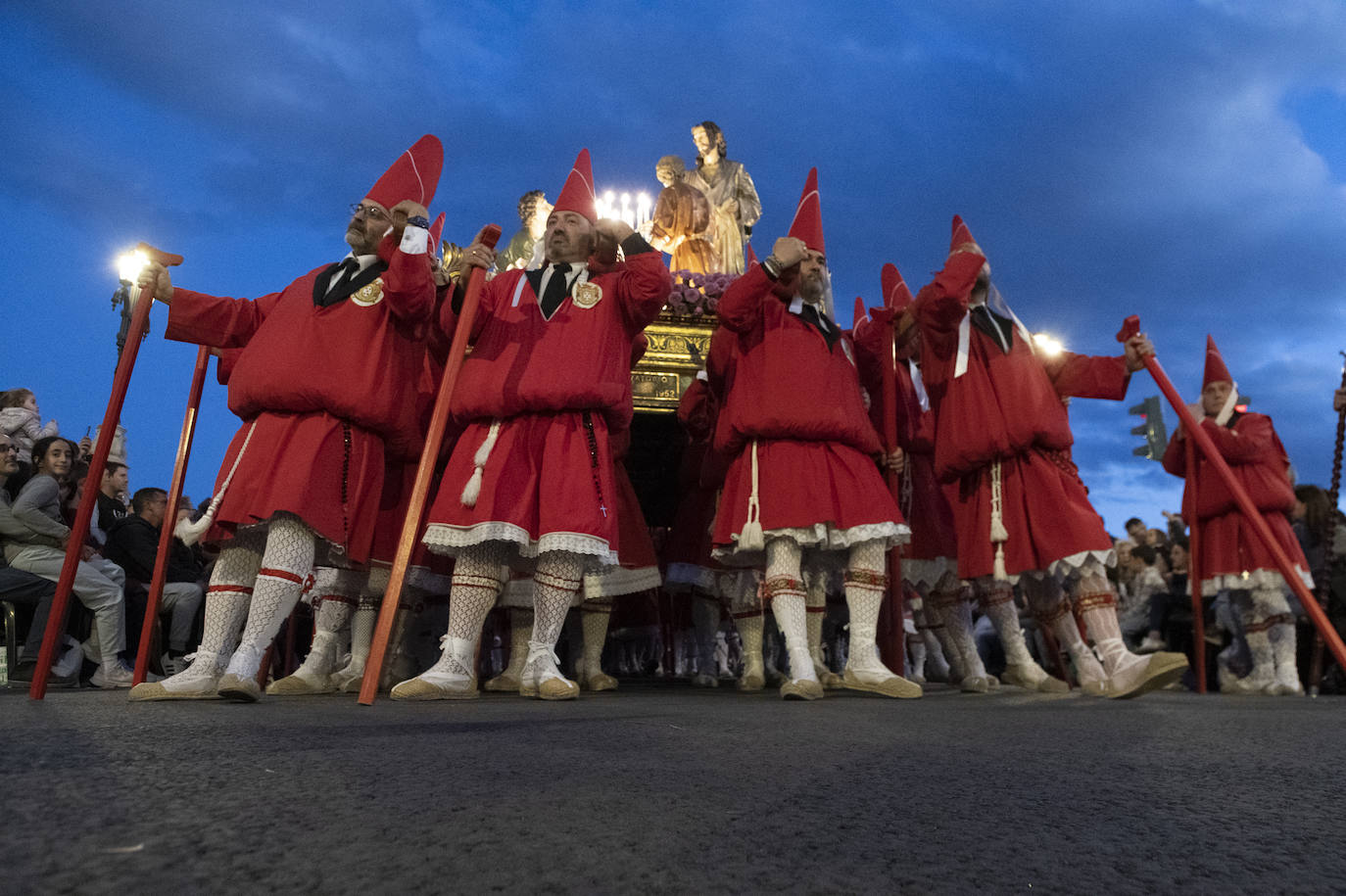 La procesión de los &#039;coloraos&#039;, en imágenes