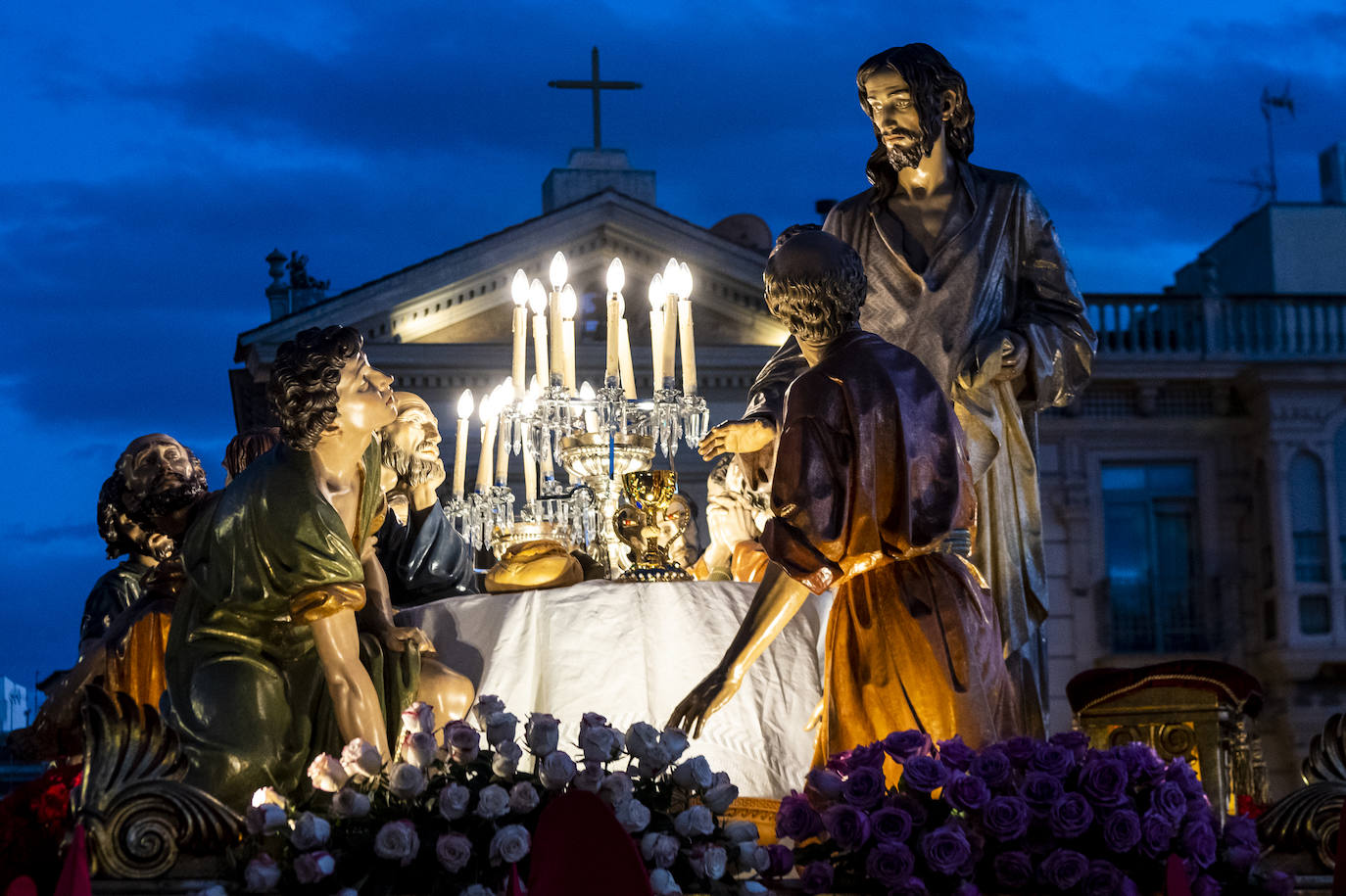 La procesión de los &#039;coloraos&#039;, en imágenes