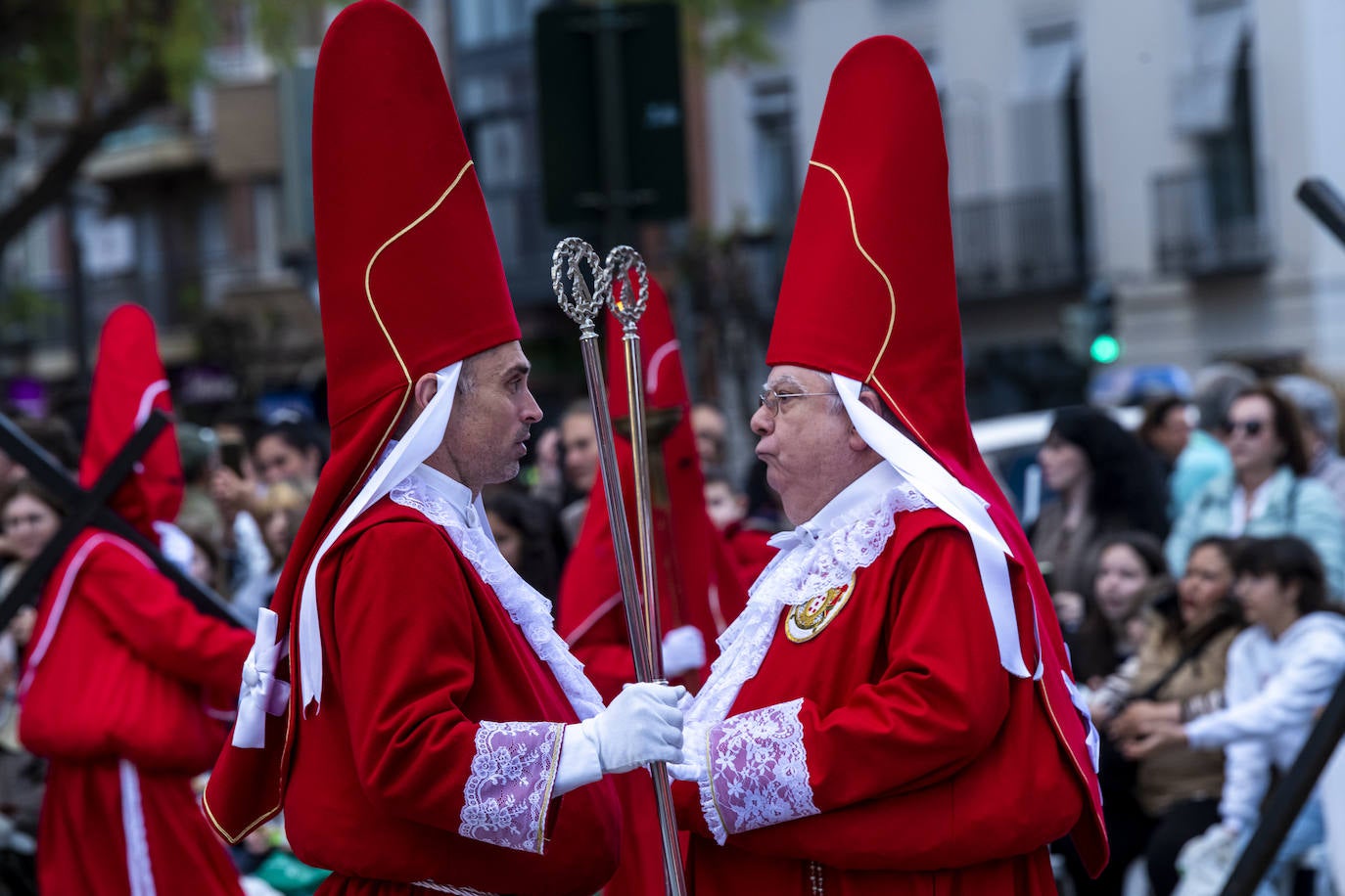 La procesión de los &#039;coloraos&#039;, en imágenes