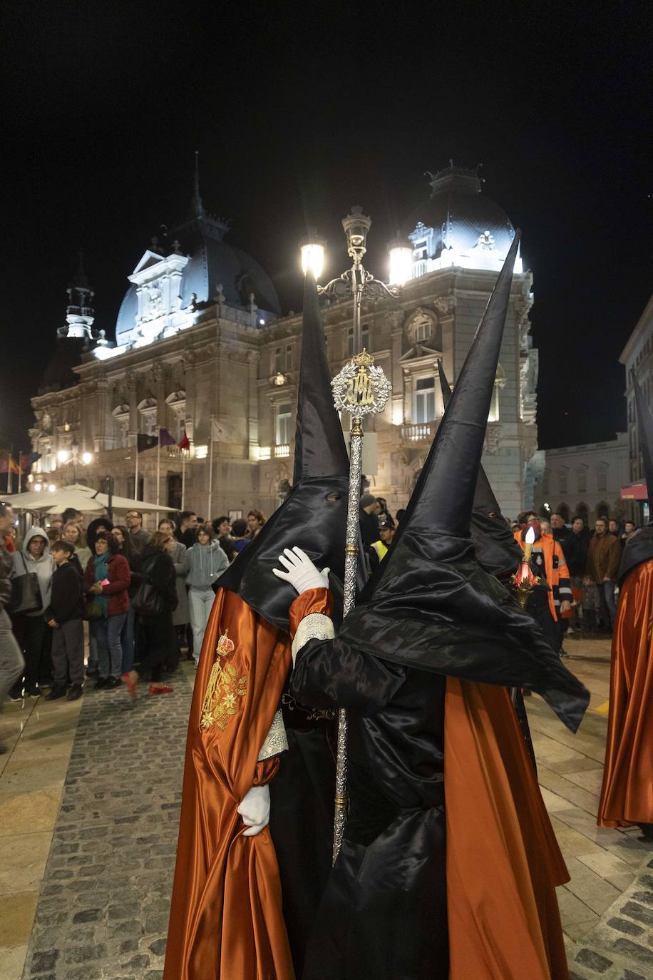 La procesión del Prendimiento de Cartagena, en imágenes