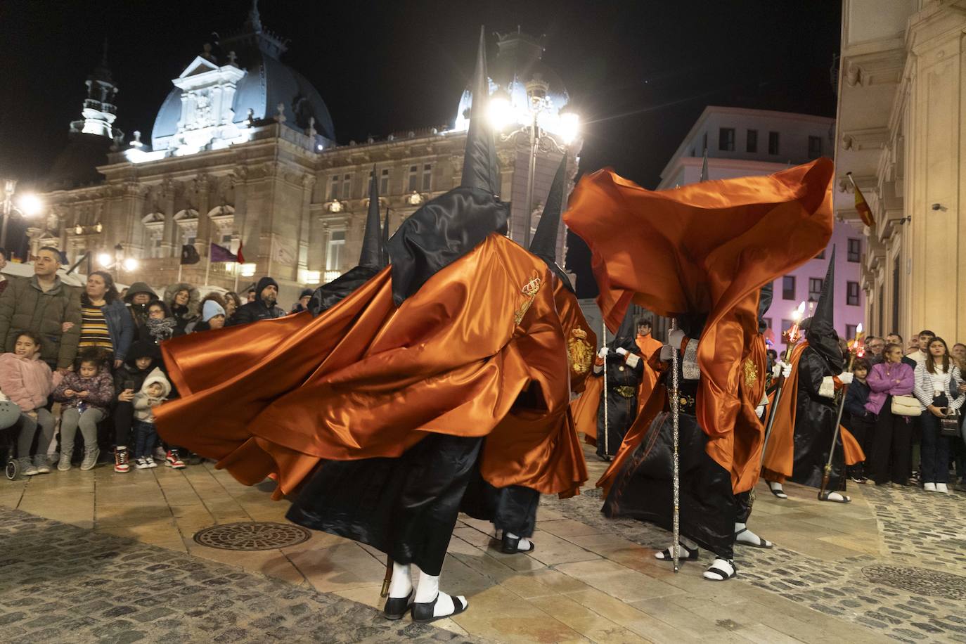 La procesión del Prendimiento de Cartagena, en imágenes