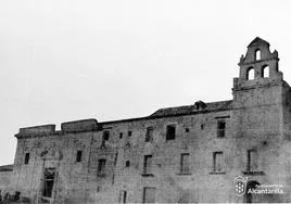 Imagen del convento de San Francisco de Paula de Alcantarilla, en los años 20.