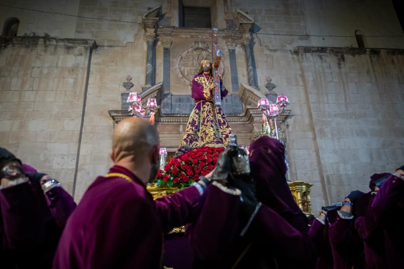 La procesión de Nuestro Padre Jesús de Orihuela, en imágenes