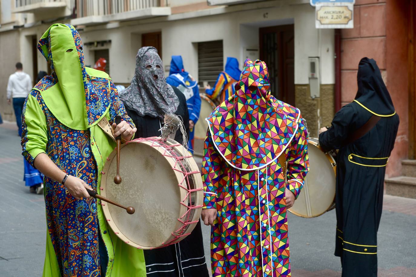 Los tambores toman las calles de Moratalla en Jueves Santo